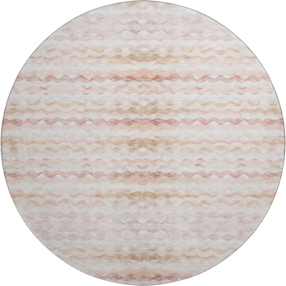 Mayfield AMF195 Peach 8' x 8' Rug