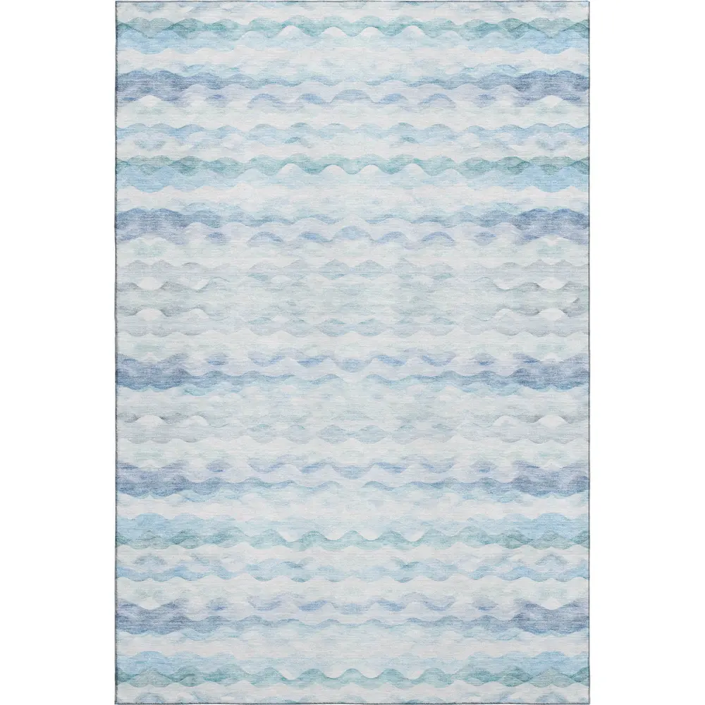 Mayfield AMF195 Blue 3' x 5' Rug