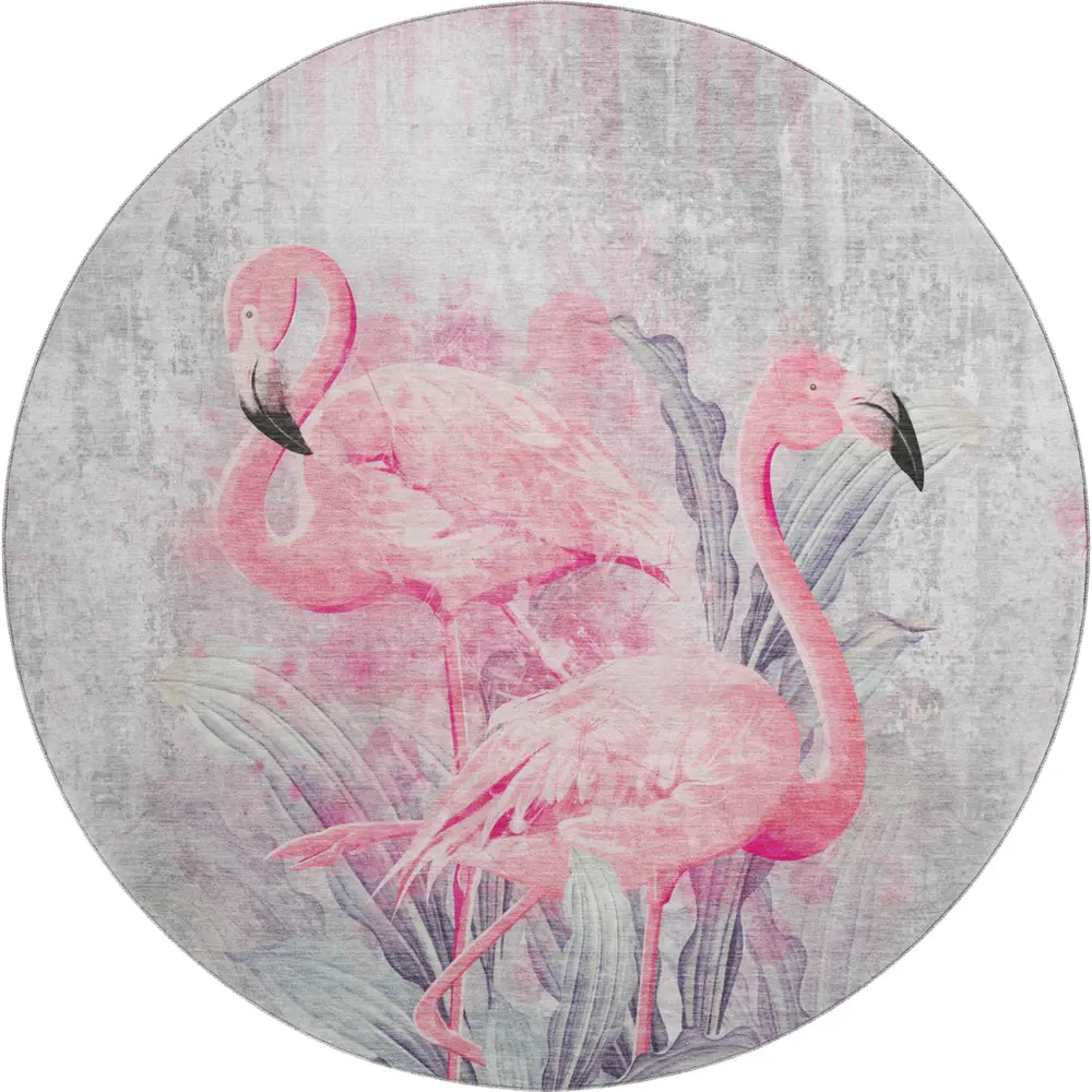 Mayfield AMF197 Pink 8' x 8' Rug