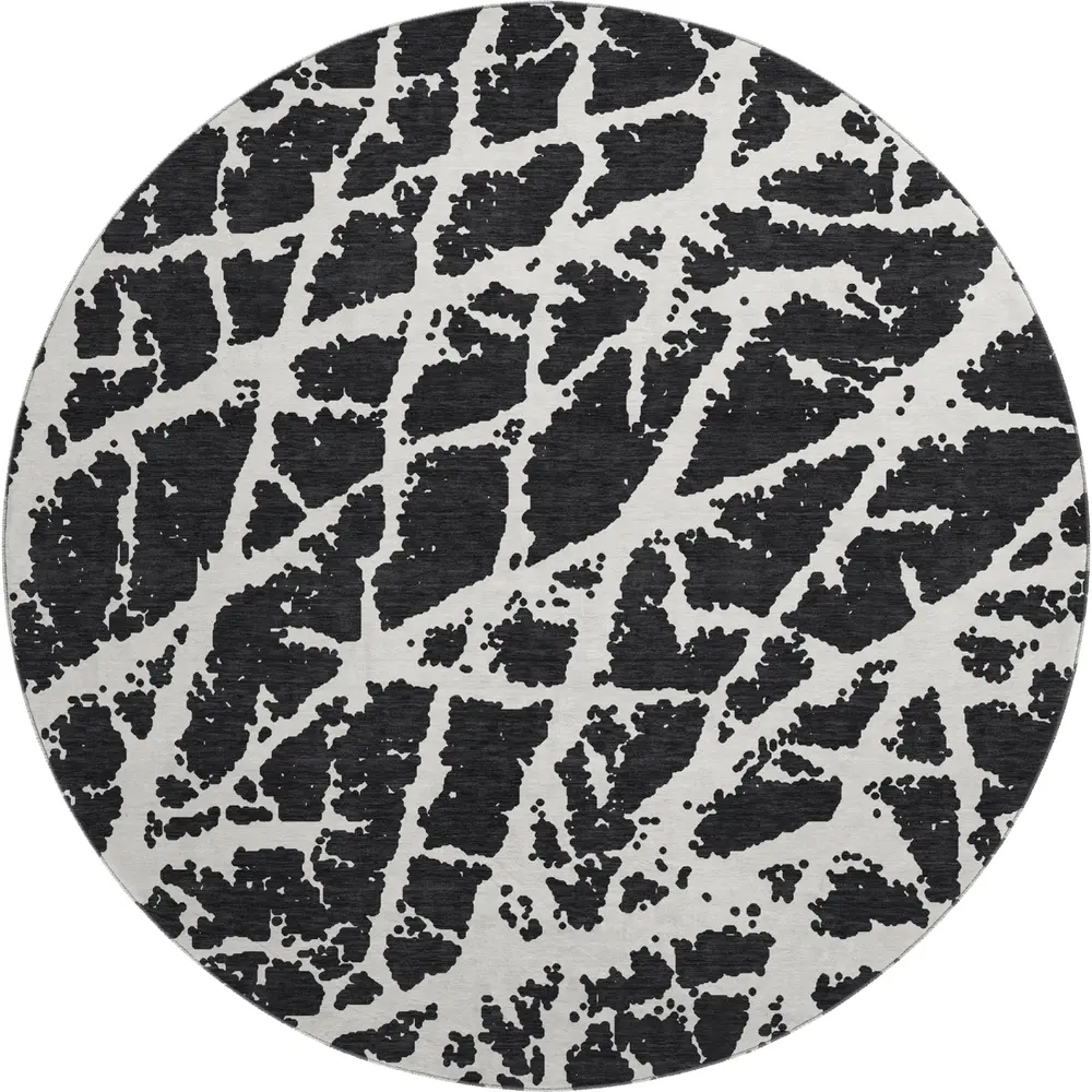 Mayfield AMF501 Black 8' x 8' Rug