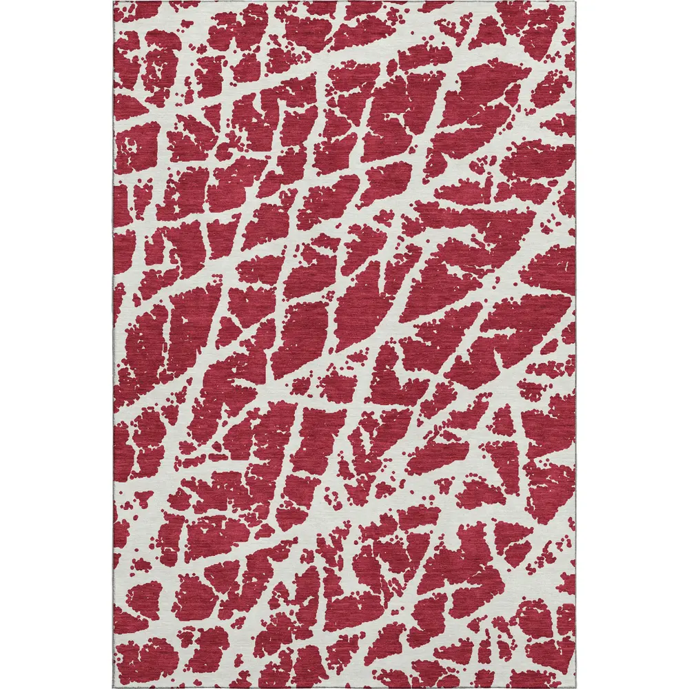 Mayfield AMF501 Red 3' x 5' Rug