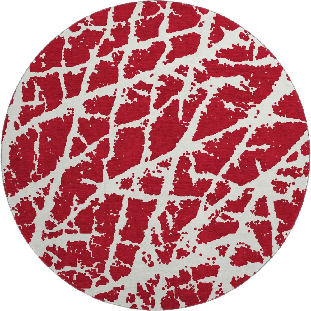 Mayfield AMF501 Red 8' x 8' Rug