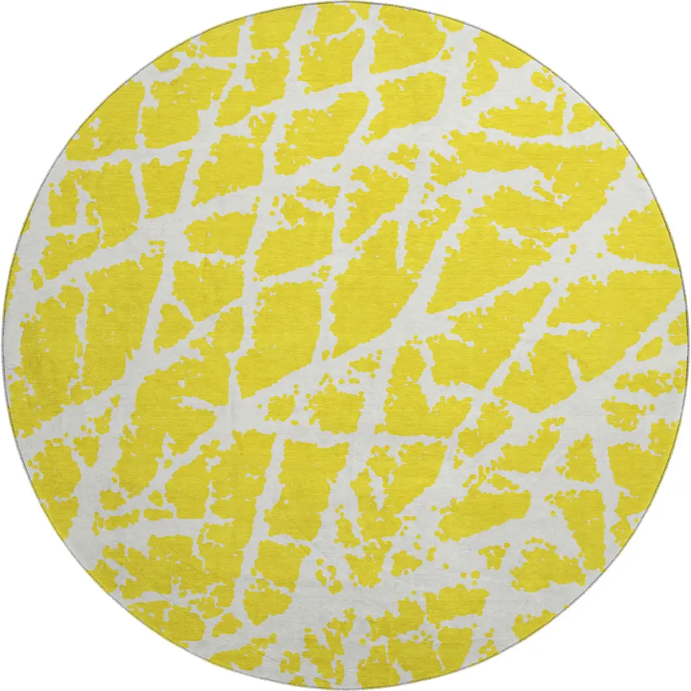 Mayfield AMF501 Yellow 8' x 8' Rug