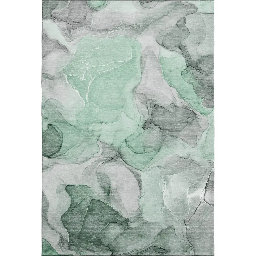 Mayfield AMF504 Green 9' x 12' Rug