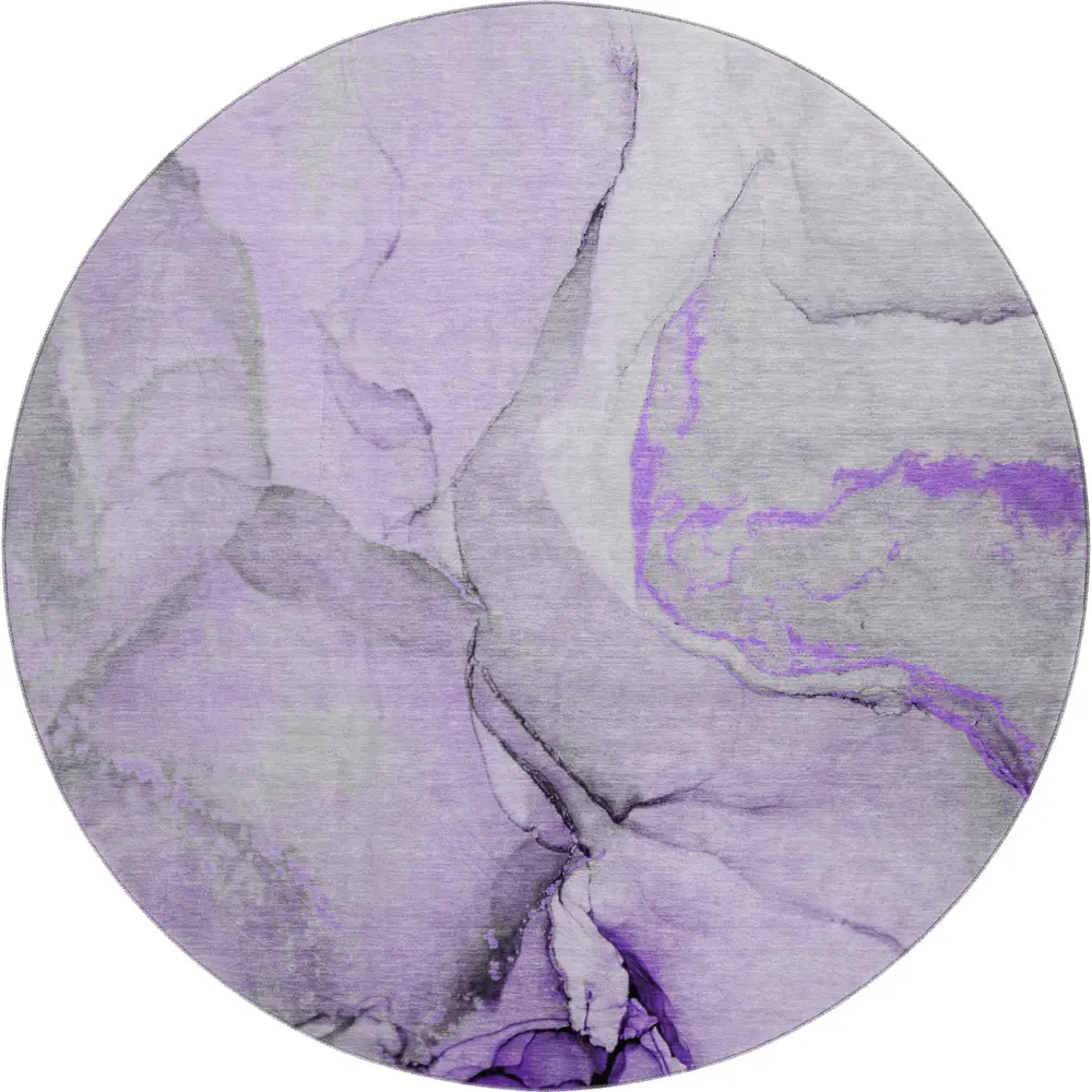 Mayfield AMF506 Purple 8' x 8' Rug