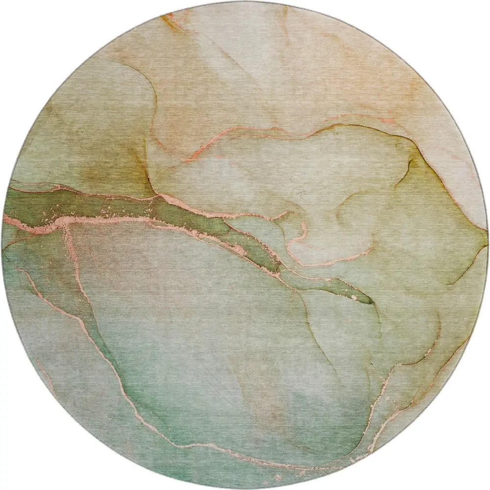 Mayfield AMF508 Teal 8' x 8' Rug