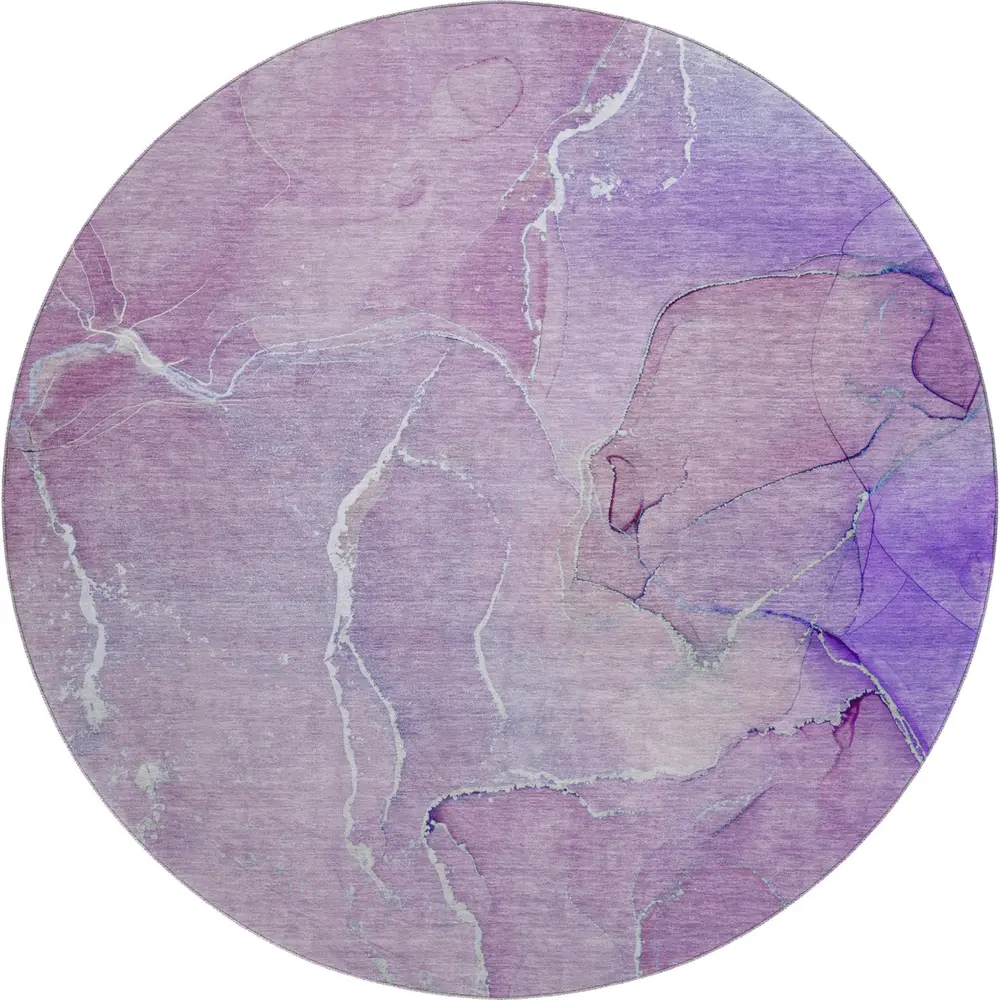 Mayfield AMF511 Purple 8' x 8' Rug