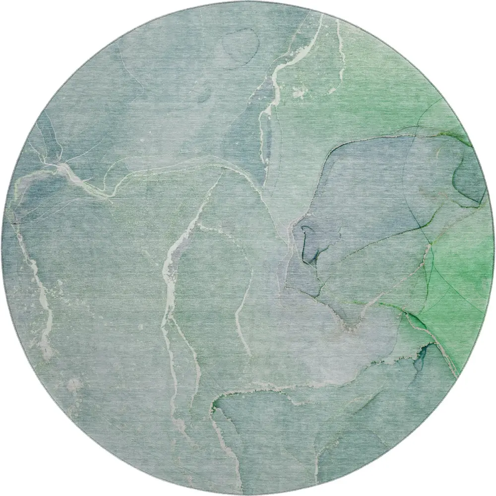 Mayfield AMF511 Teal 8' x 8' Rug