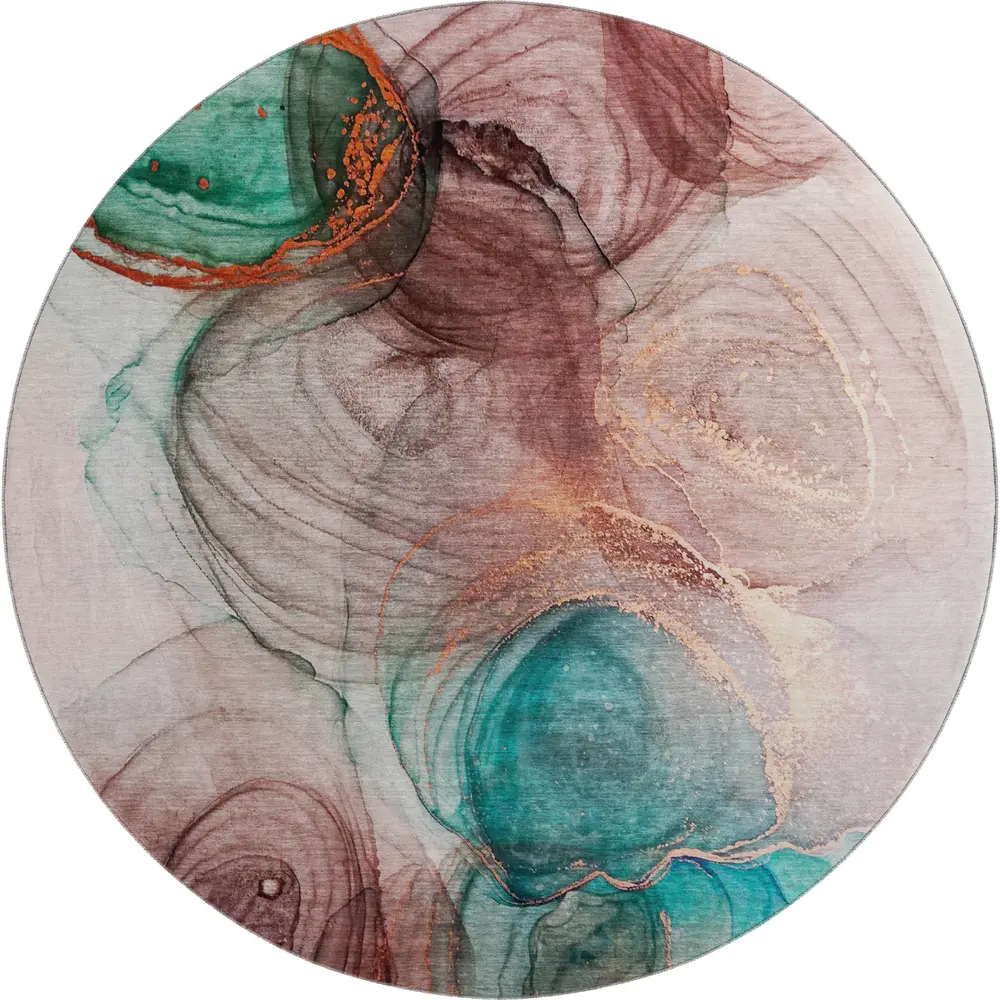 Mayfield AMF513 Burgundy 8' x 8' Rug