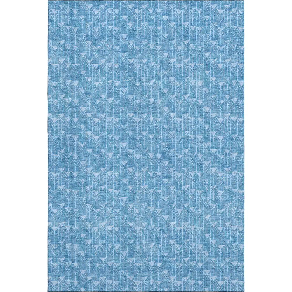 Mayfield AMF514 Blue 3' x 5' Rug