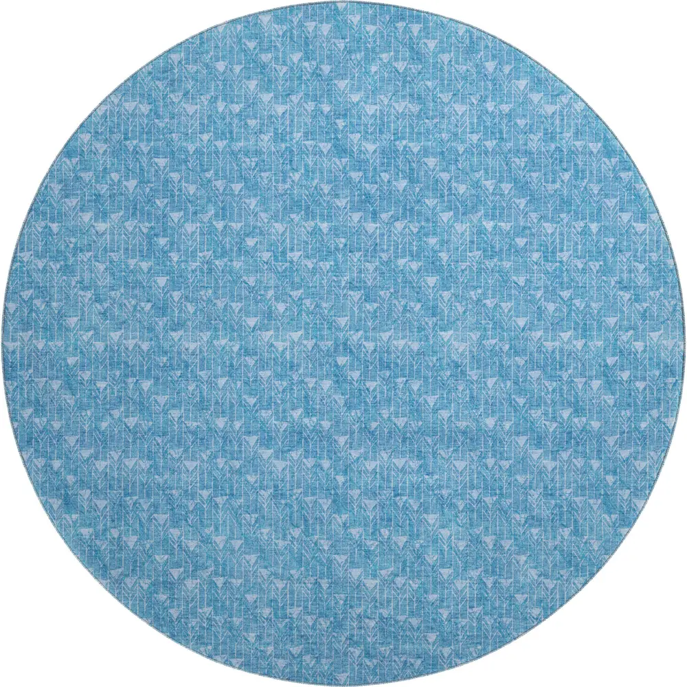 Mayfield AMF514 Blue 8' x 8' Rug