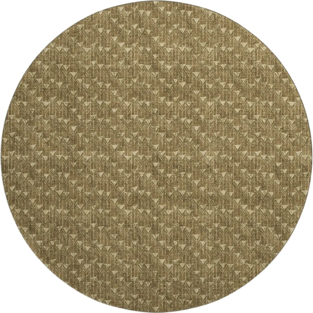 Mayfield AMF514 Brown 8' x 8' Rug