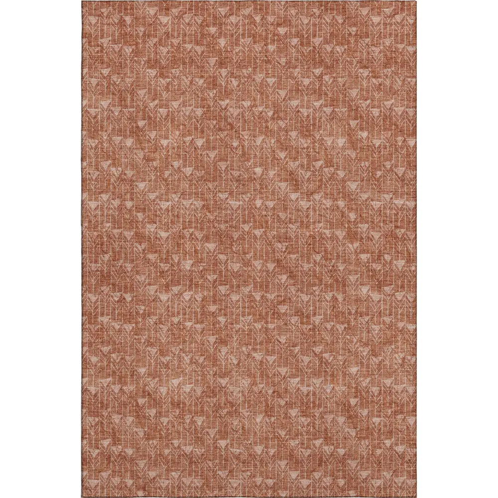 Mayfield AMF514 Terracotta 3' x 5' Rug
