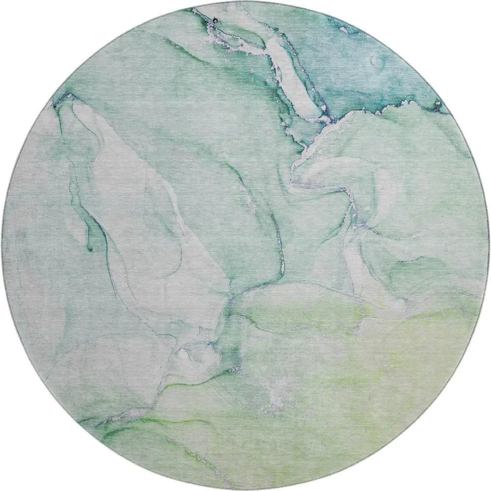 Mayfield AMF516 Green 8' x 8' Rug