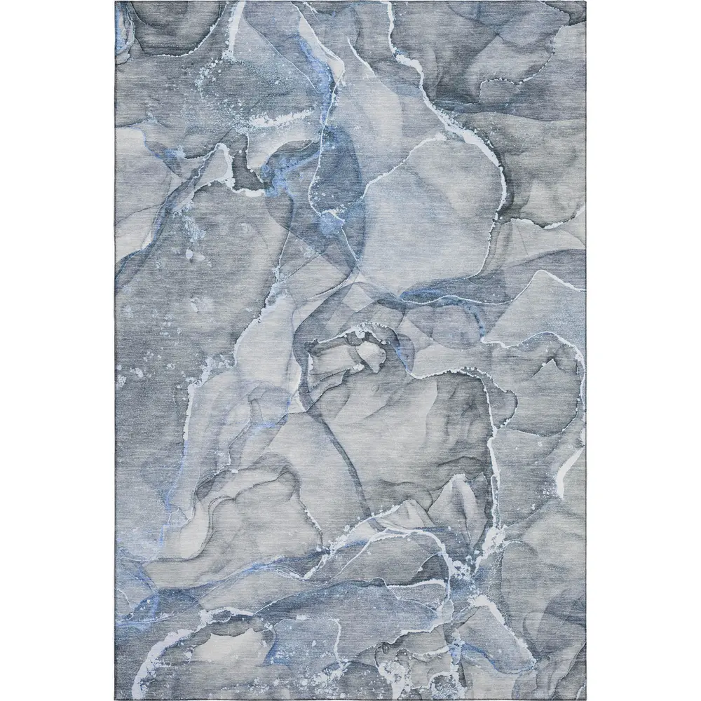 Mayfield AMF519 Blue 3' x 5' Rug