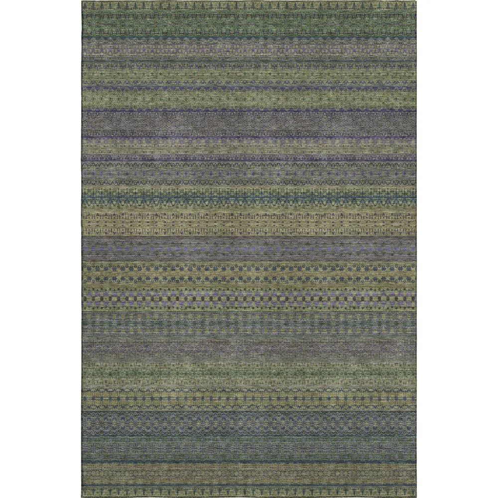 Mayfield AMF527 Olive 3' x 5' Rug