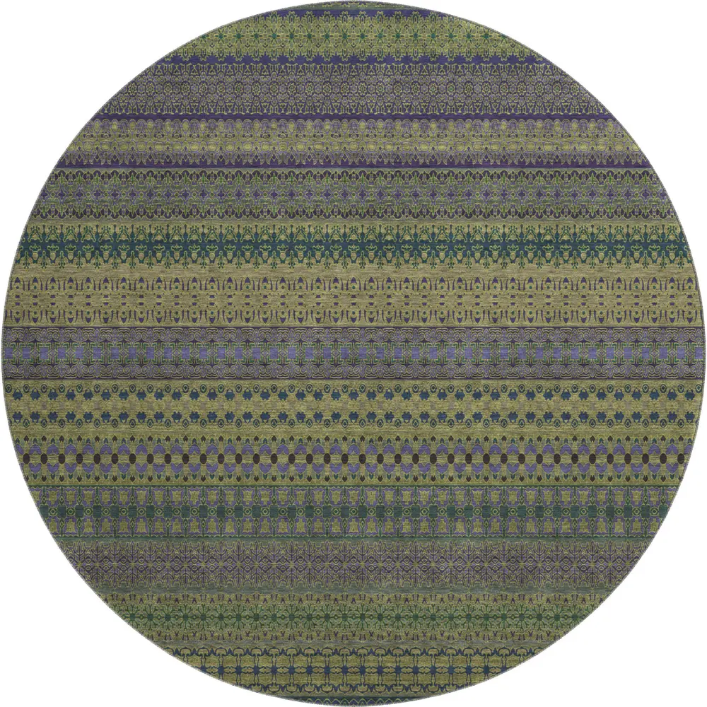 Mayfield AMF527 Olive 8' x 8' Rug