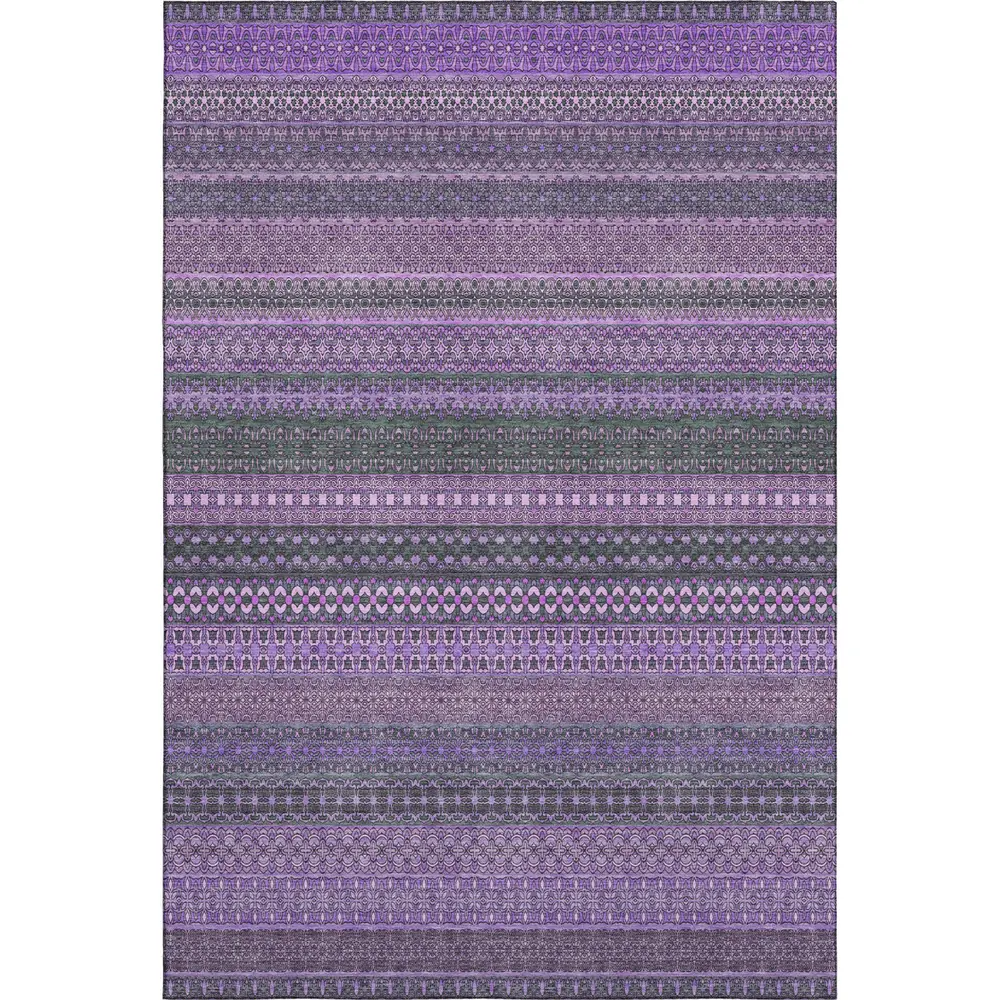 Mayfield AMF527 Purple 10' x 14' Rug