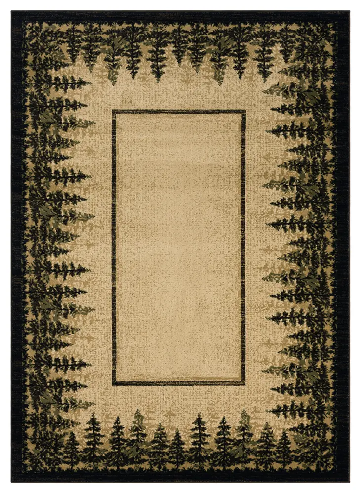 United Weavers Highlands Rainforest Beige 5'3