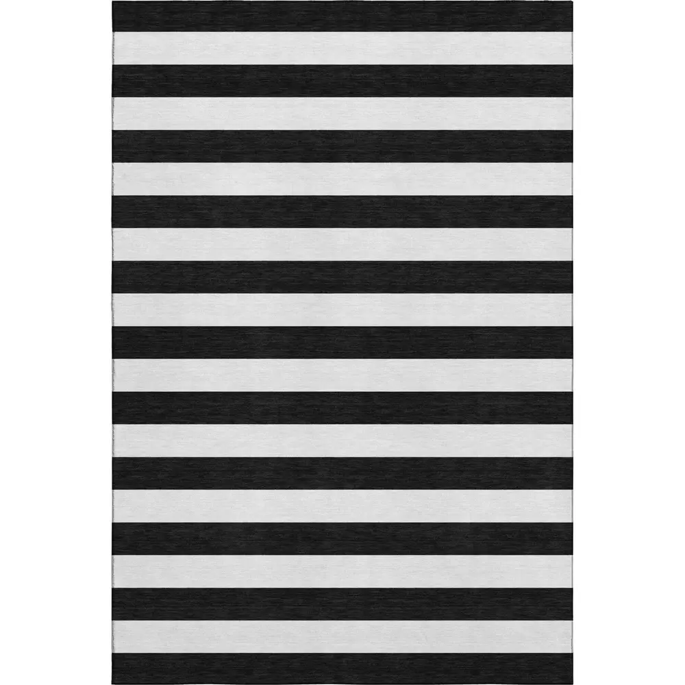 Mayfield AMF528 Black 3' x 5' Rug