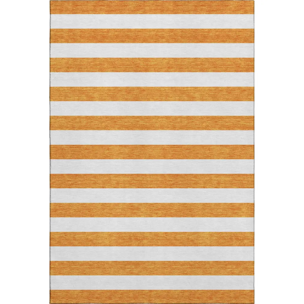 Mayfield AMF528 Orange 3' x 5' Rug