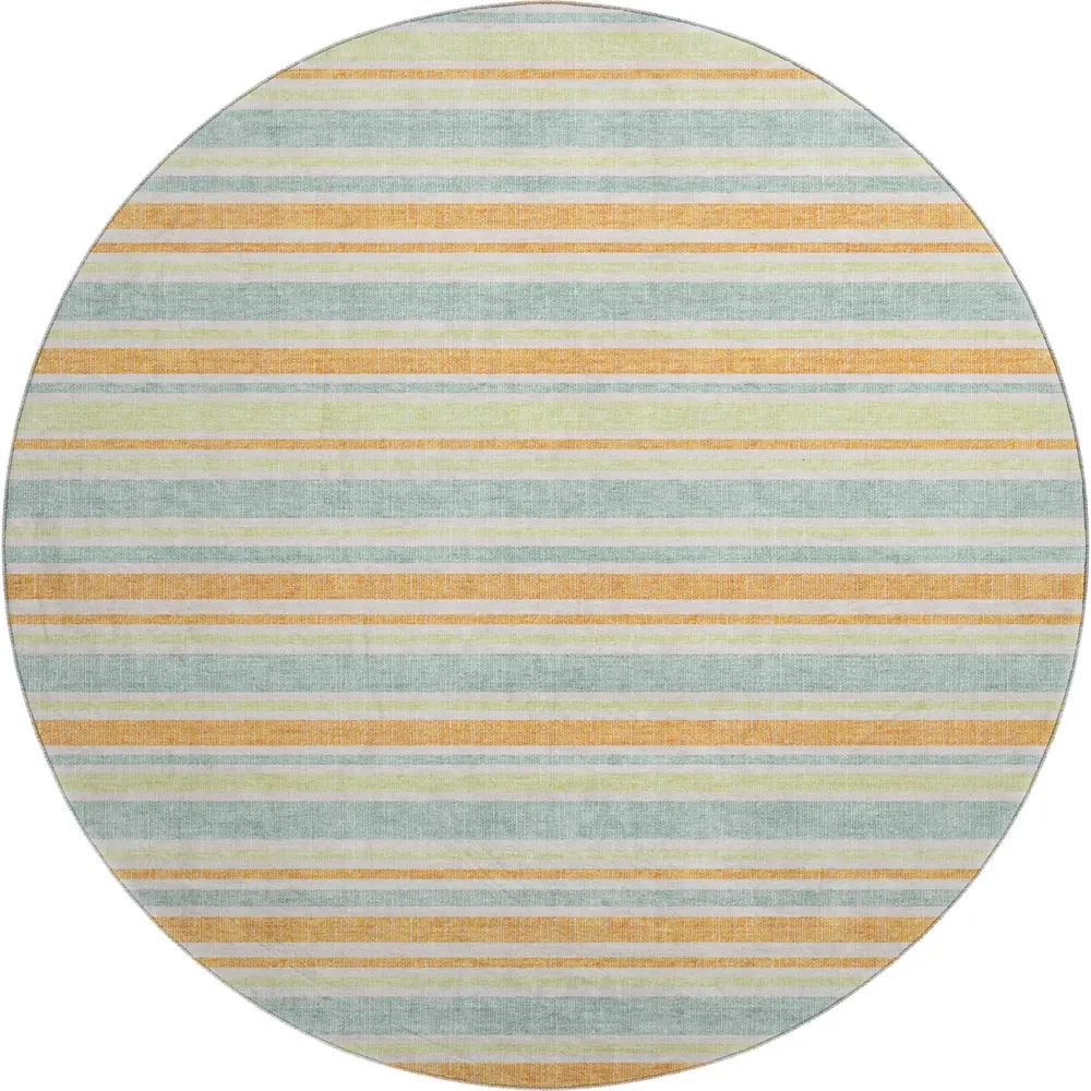 Mayfield AMF531 Orange 8' x 8' Rug