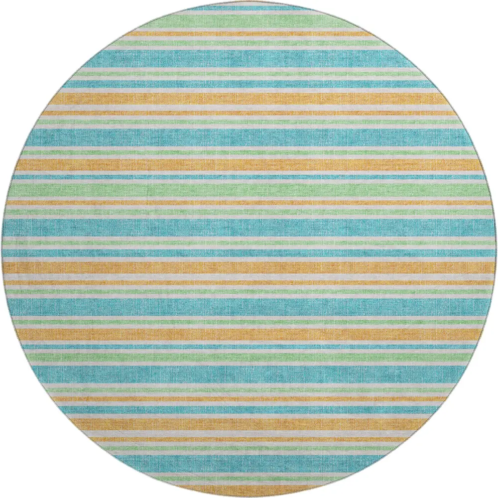 Mayfield AMF531 Teal 8' x 8' Rug