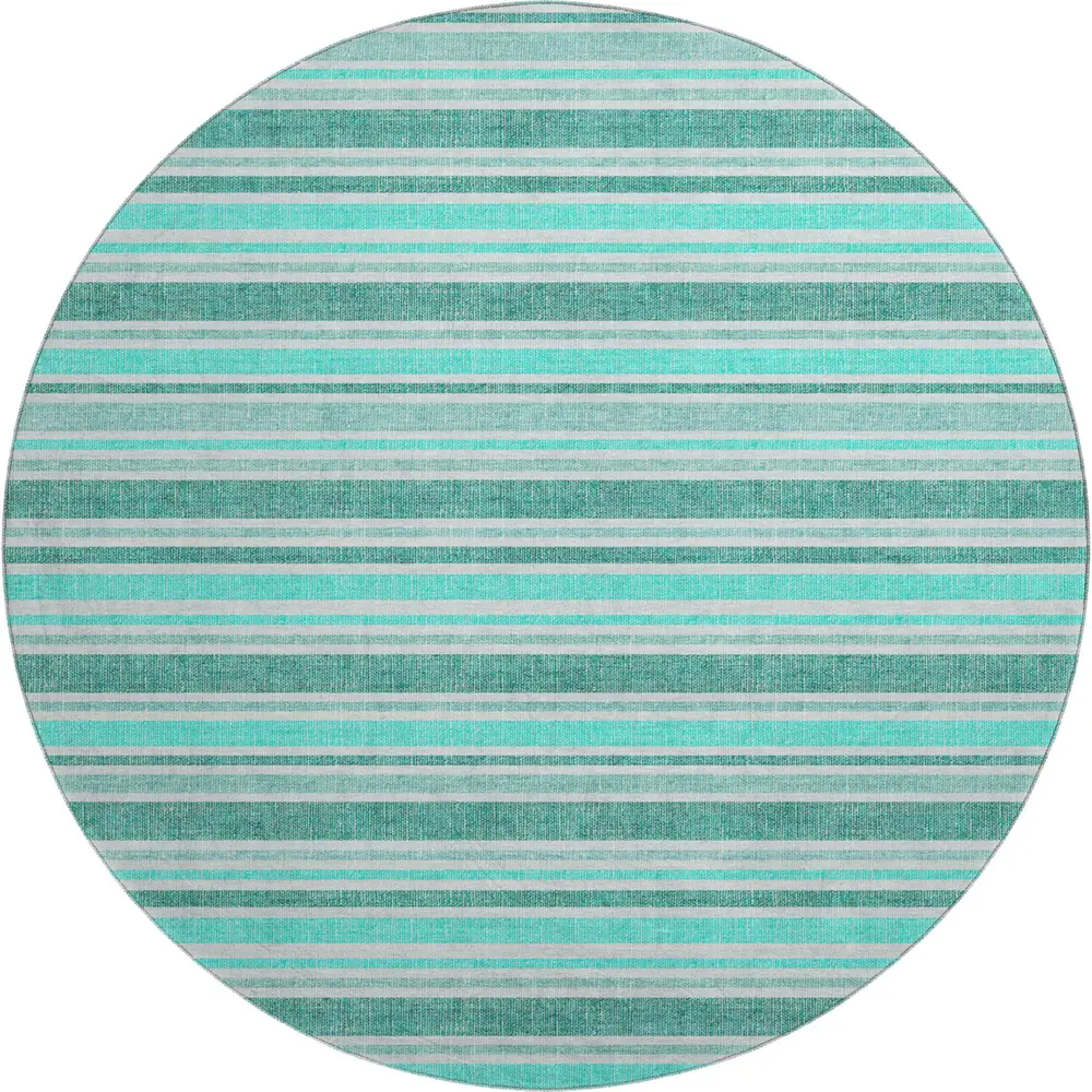 Mayfield AMF531 Turquoise 8' x 8' Rug