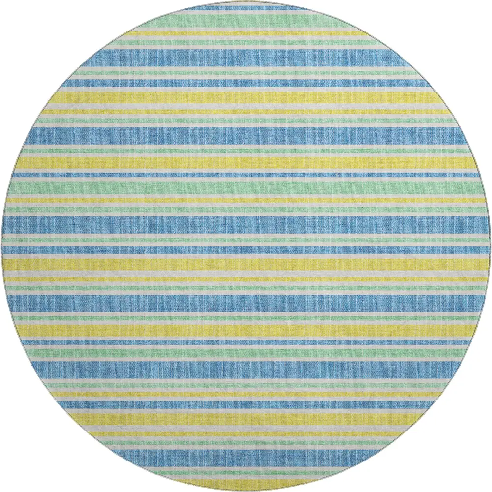 Mayfield AMF531 Yellow 8' x 8' Rug