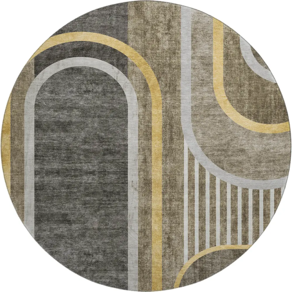 Mayfield AMF532 Taupe 8' x 8' Rug