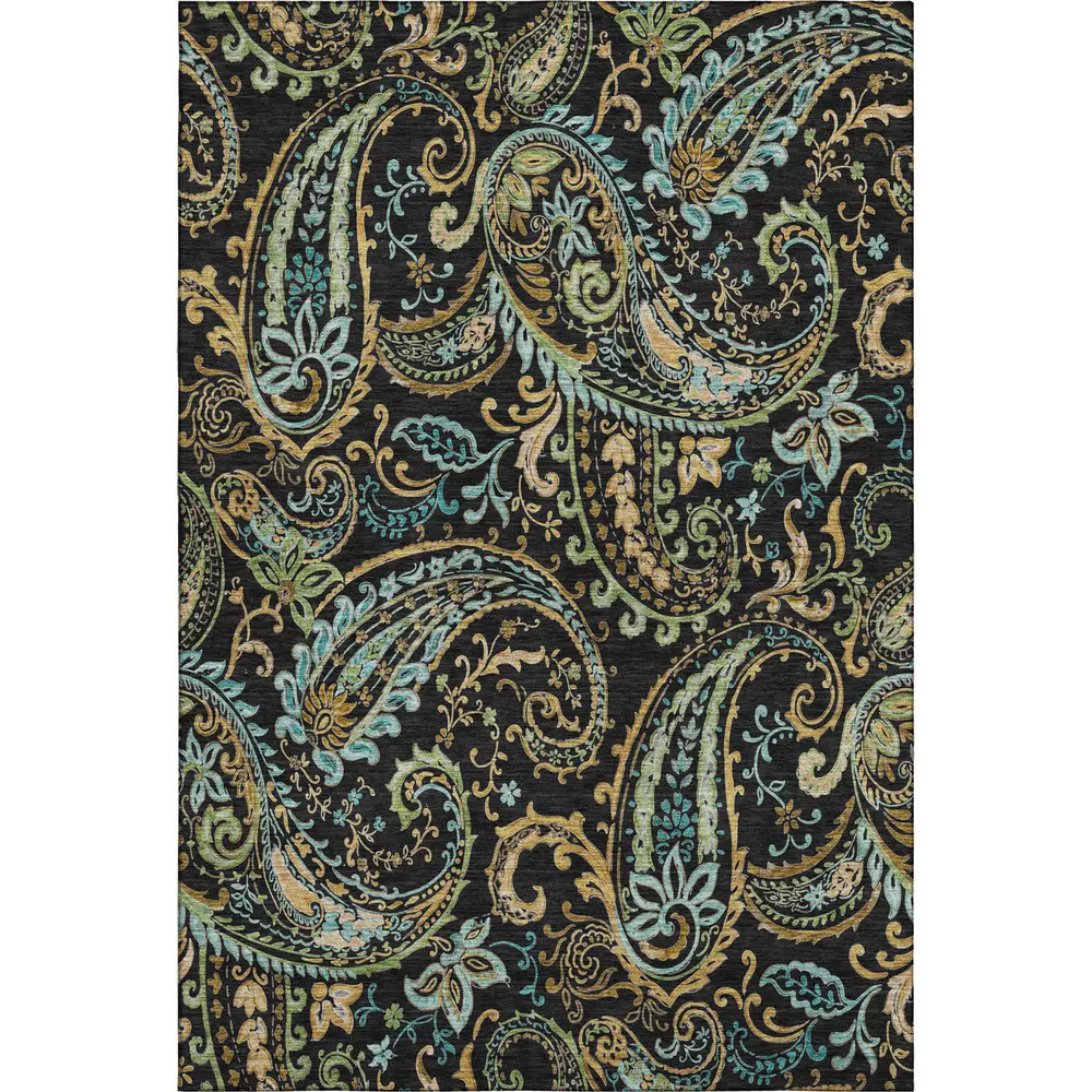 Mayfield AMF533 Black 8' x 10' Rug
