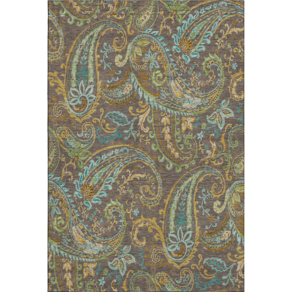 Mayfield AMF533 Chocolate 3' x 5' Rug