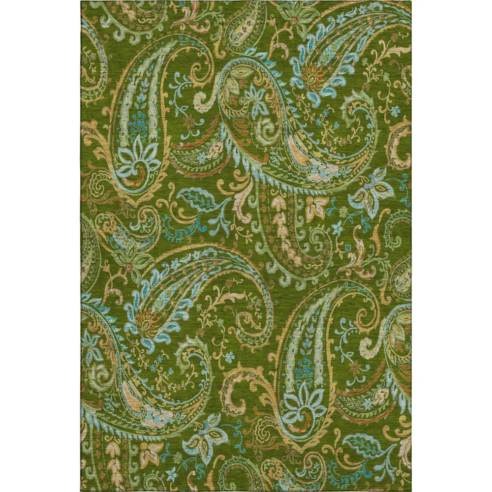 Mayfield AMF533 Green 10' x 14' Rug