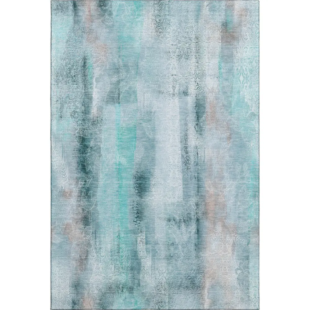 Mayfield AMF537 Teal 9' x 12' Rug