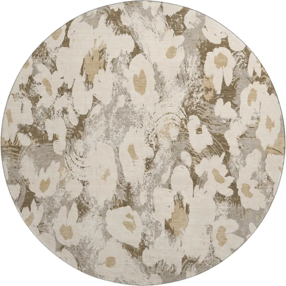 Mayfield AMF538 Khaki 8' x 8' Rug