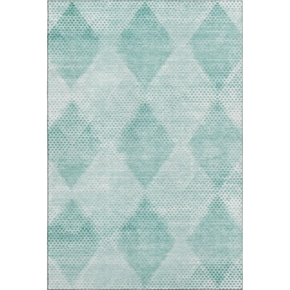 Mayfield AMF539 Teal 3' x 5' Rug