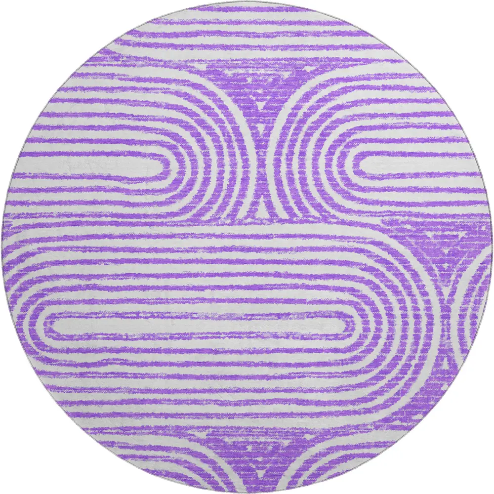 Mayfield AMF540 Purple 8' x 8' Rug