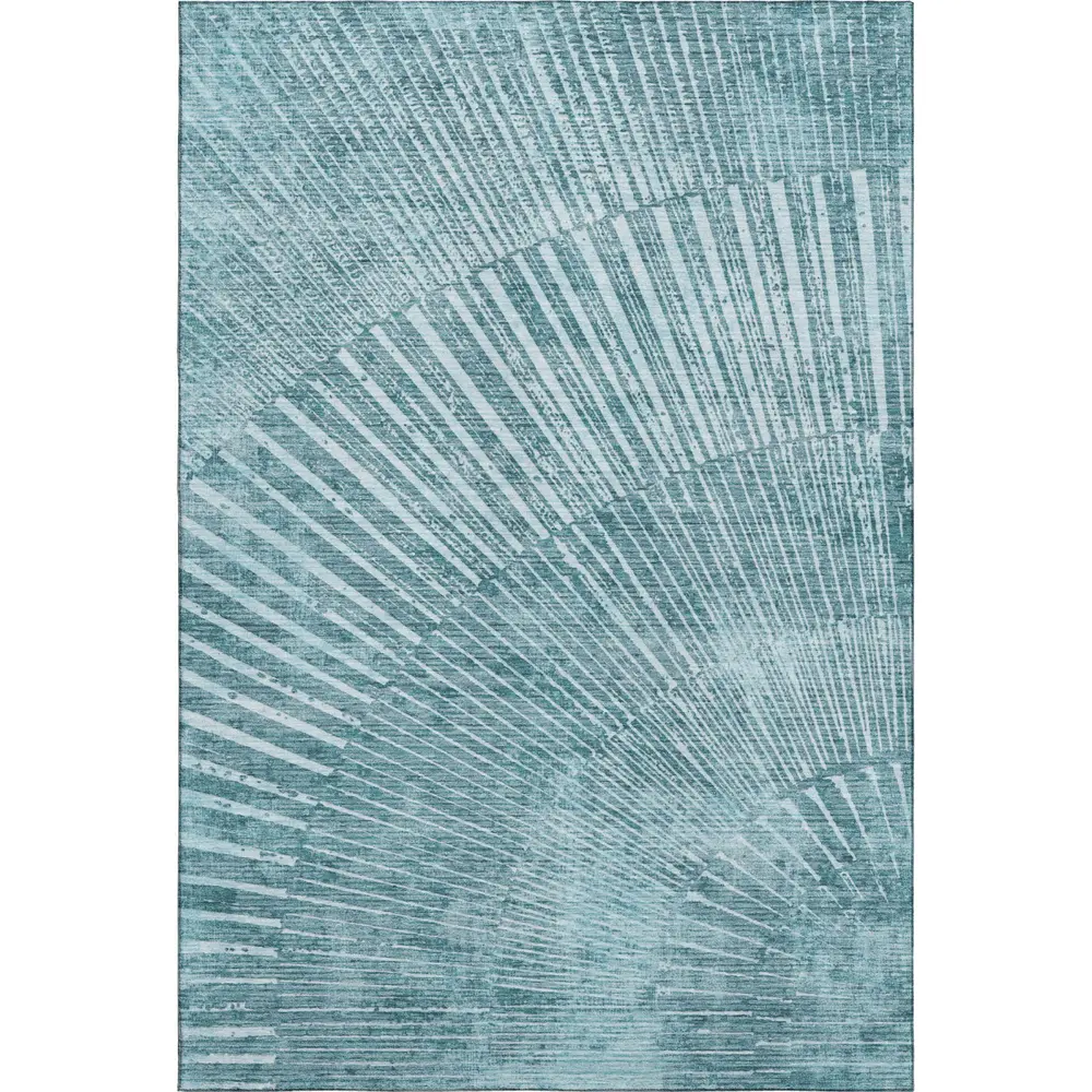 Mayfield AMF542 Teal 10' x 14' Rug