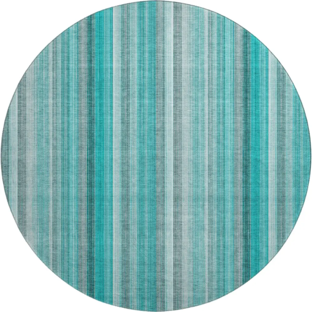 Mayfield AMF543 Teal 8' x 8' Rug