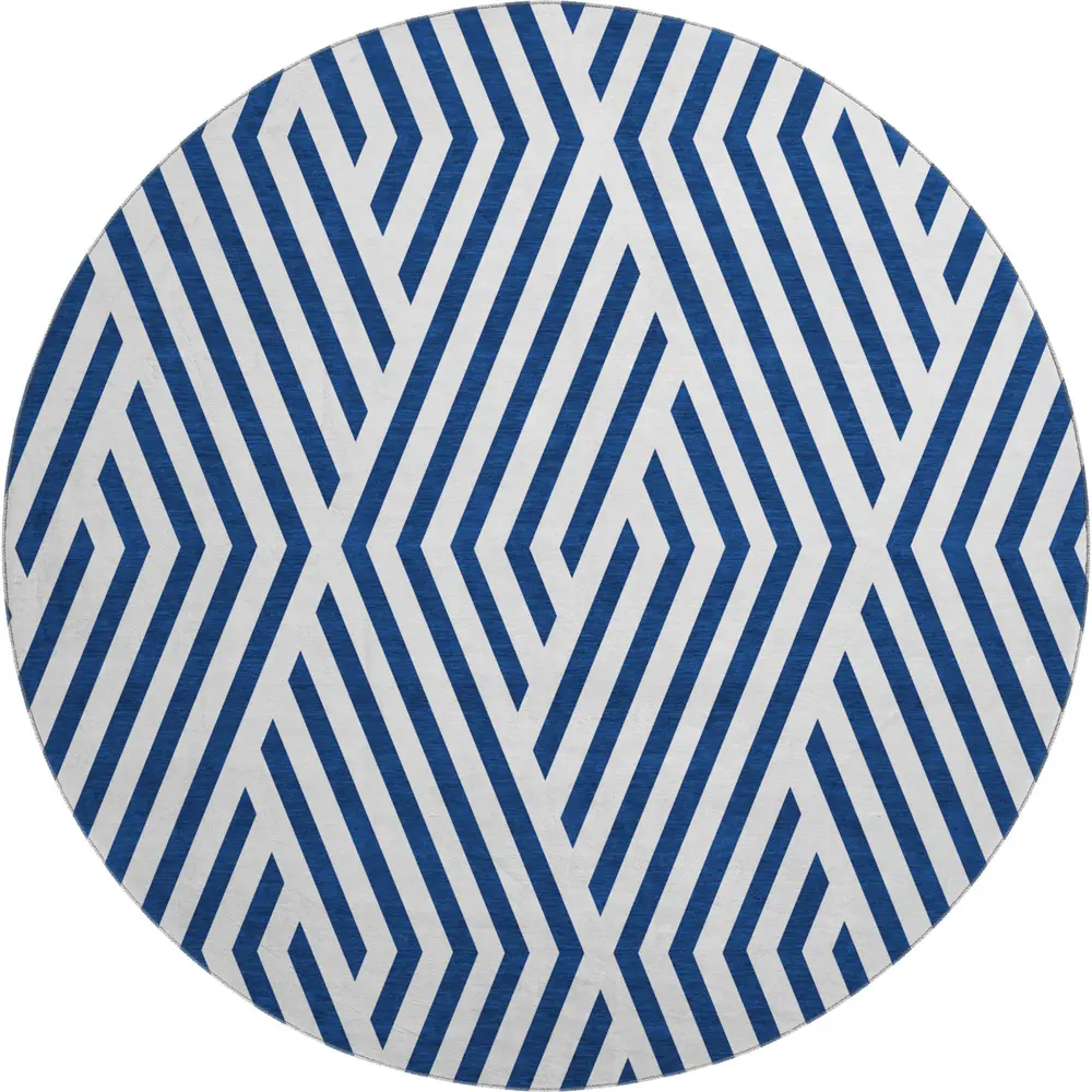 Mayfield AMF550 Navy 8' x 8' Rug