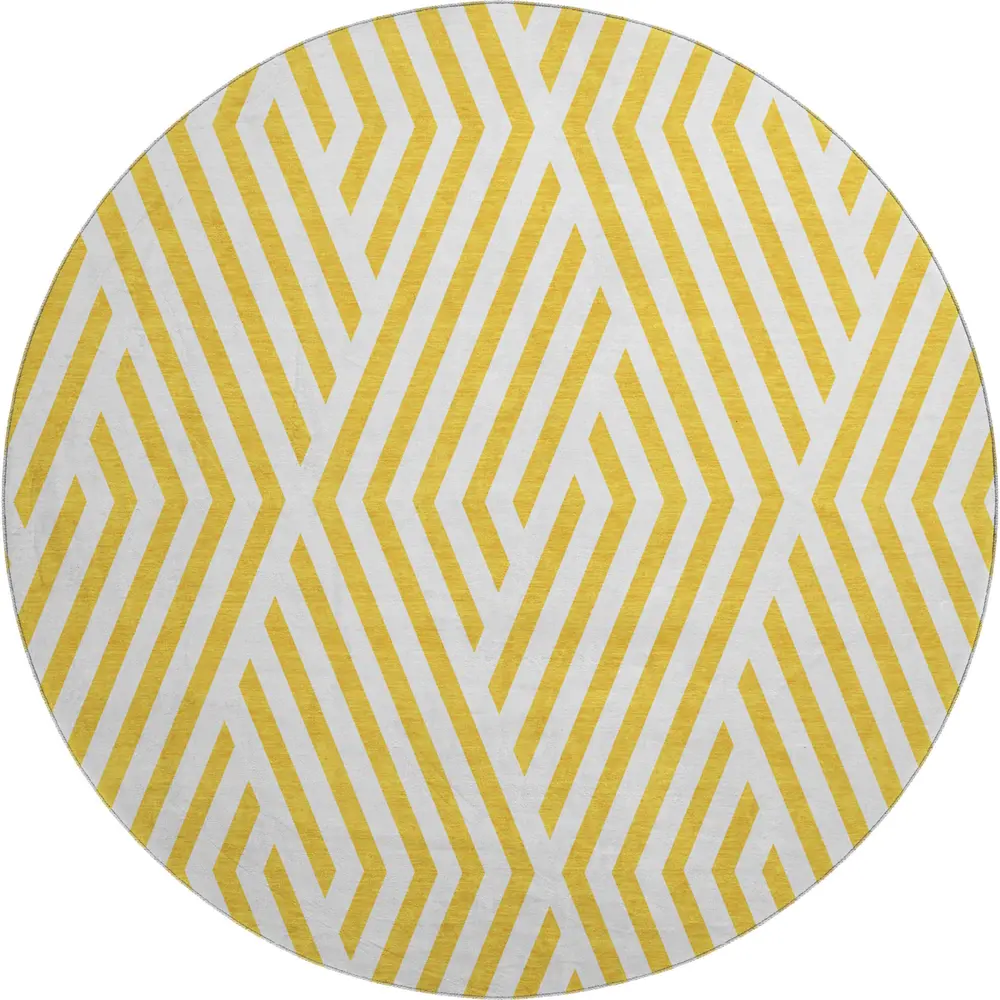 Mayfield AMF550 Yellow 8' x 8' Rug