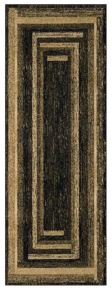 United Weavers Highlands The Maze Brown 2'7