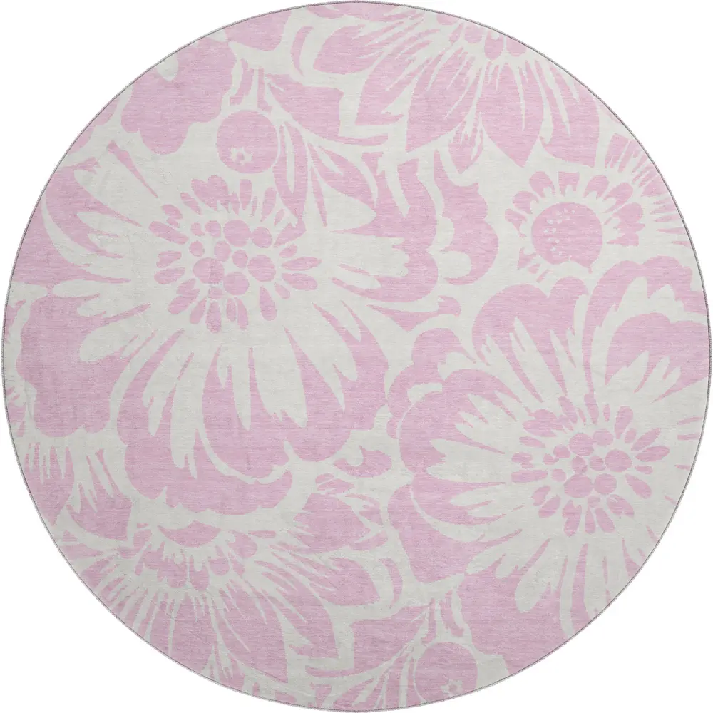 Mayfield AMF551 Pink 8' x 8' Rug