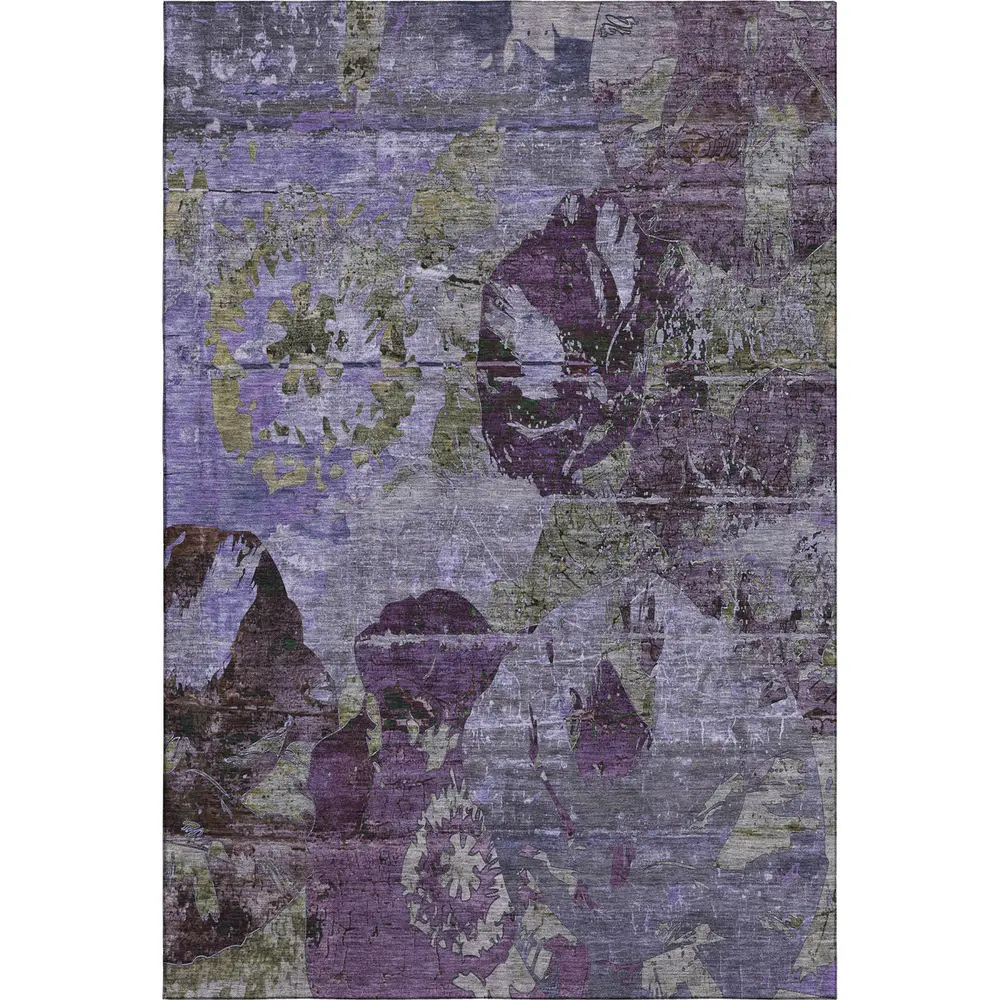 Mayfield AMF555 Purple 3' x 5' Rug