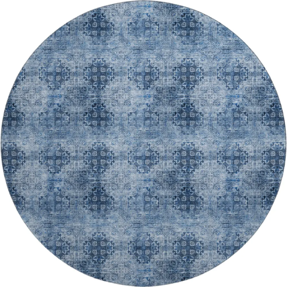Mayfield AMF557 Navy 8' x 8' Rug