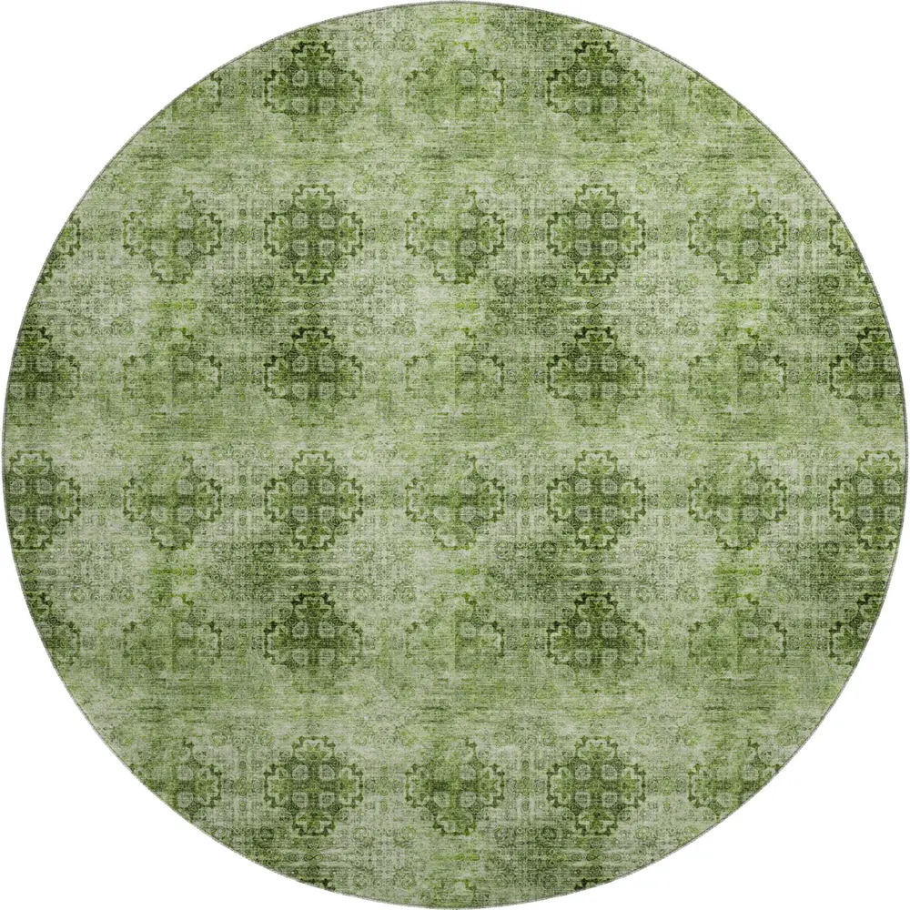 Mayfield AMF557 Olive 8' x 8' Rug