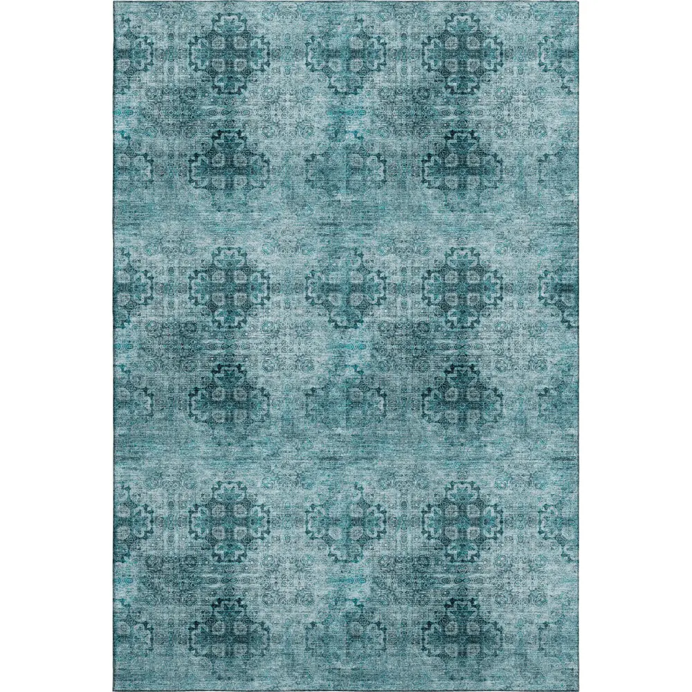 Mayfield AMF557 Teal 10' x 14' Rug