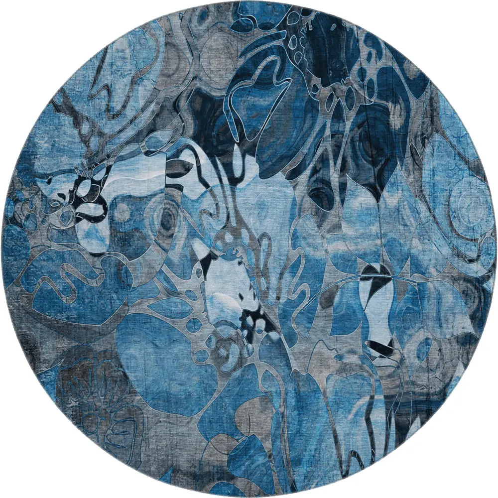 Mayfield AMF558 Blue 8' x 8' Rug