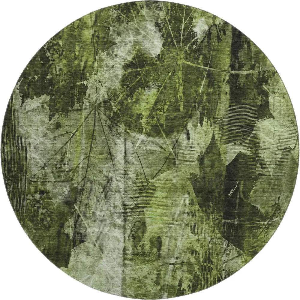 Mayfield AMF560 Green 8' x 8' Rug