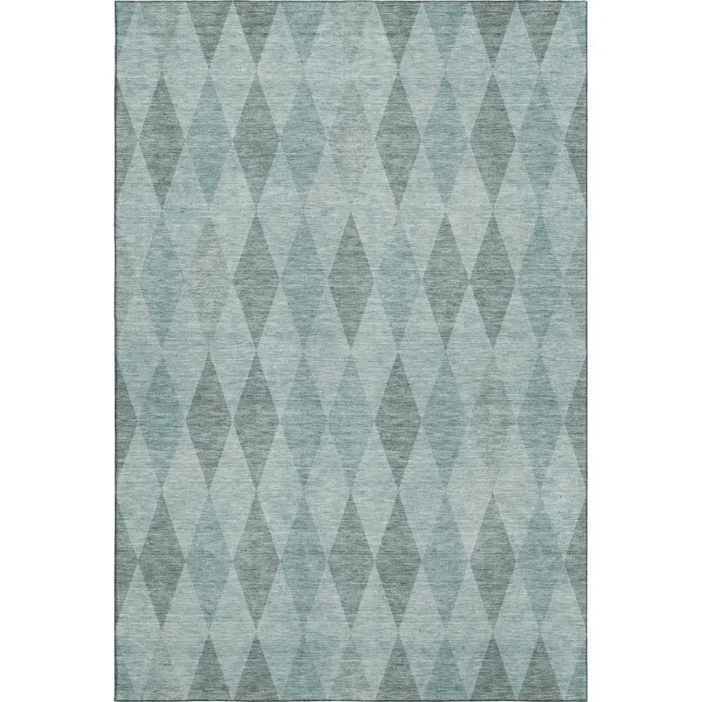 Mayfield AMF561 Teal 3' x 5' Rug